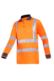 Sioen Poloshirts Olgiata  fluo-oranje