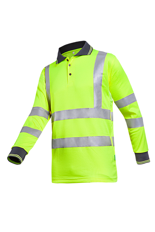 Sioen Poloshirts Olgiata  fluo-geel