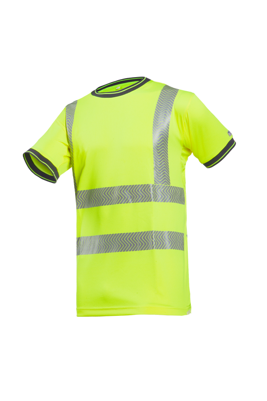 Sioen T-shirts Pulcini HiVis fluo-geel
