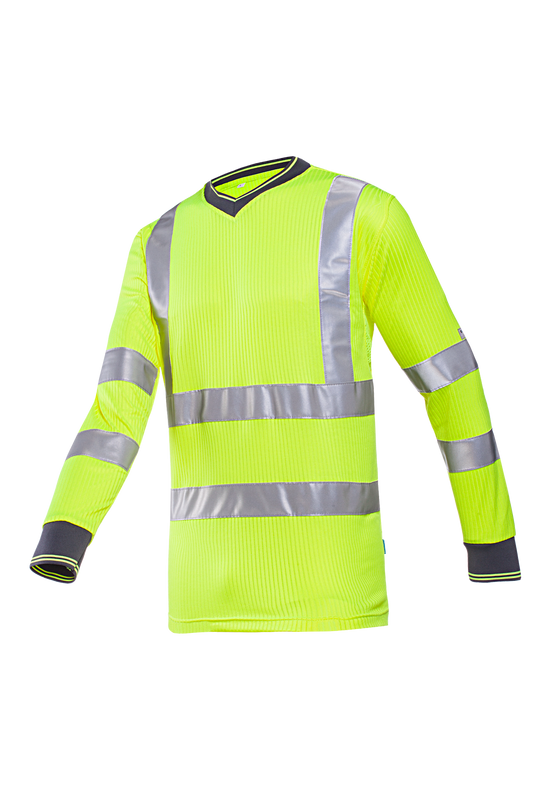 Sioen T-shirts Bresso  fluo-geel