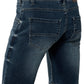 Brams Paris Seasonal NOS Shorts Korte broeken Nout C96 dark blue stretch denim short donkerblauw(001)