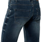 Brams Paris Seasonal NOS Shorts Korte broeken Nout C96 dark blue stretch denim short donkerblauw(001)