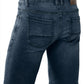 Brams Paris Seasonal NOS Shorts Korte broeken Niels C96 dark blue stretch denim short donkerblauw(001)