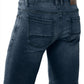 Brams Paris Seasonal NOS Shorts Korte broeken Niels C96 dark blue stretch denim short donkerblauw(001)