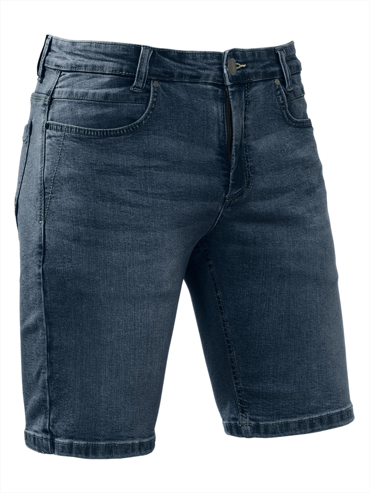 Brams Paris Seasonal NOS Shorts Korte broeken Niels C96 dark blue stretch denim short donkerblauw(001)