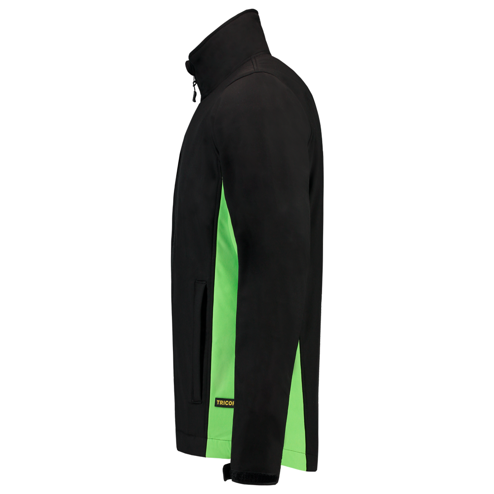 Tricorp Workwear Jassen 402002-TJ2000 zwart-limoen(blacklime)