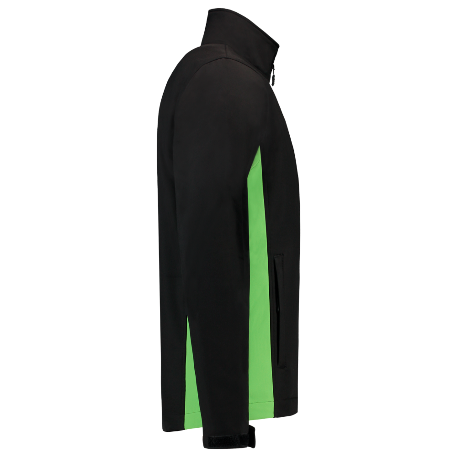 Tricorp Workwear Jassen 402002-TJ2000 zwart-limoen(blacklime)