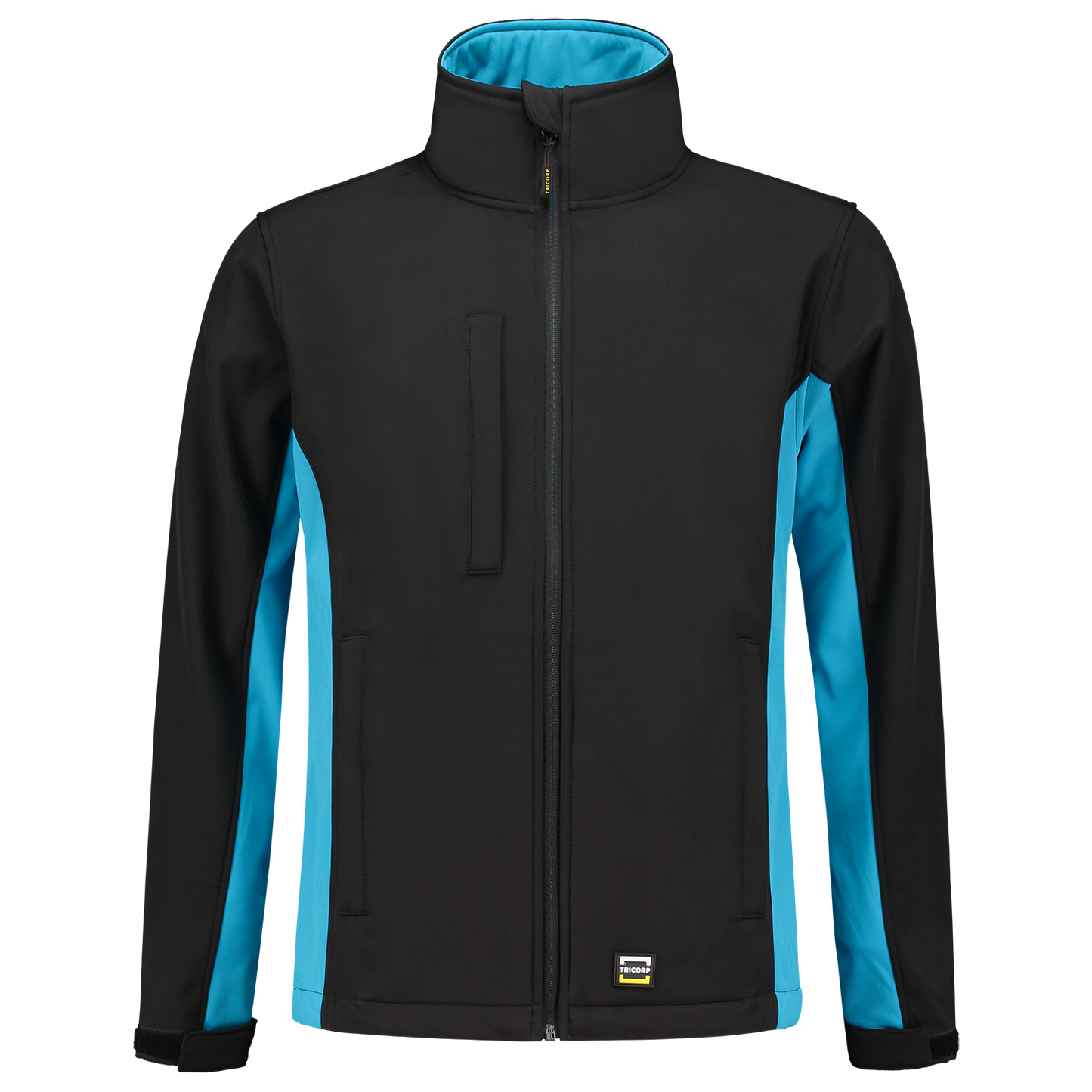 Tricorp Workwear Jassen 402002-TJ2000 zwart-turkoois(blackturquoise)