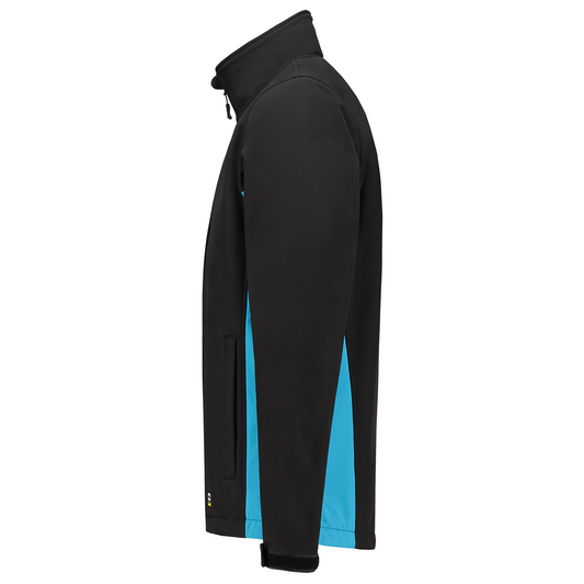 Tricorp Workwear Bicolor Jassen 402002-TJ2000 zwart-turkoois(blackturquoise)