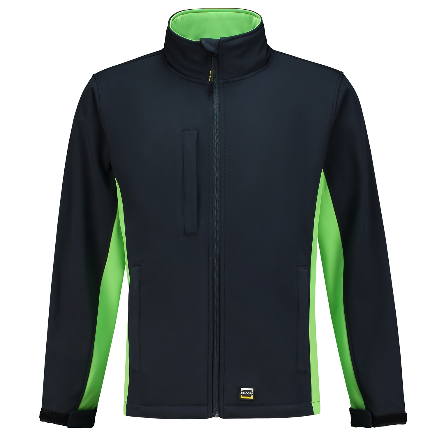 Tricorp Workwear Jassen 402002-TJ2000 marineblauw-limoen(navylime)