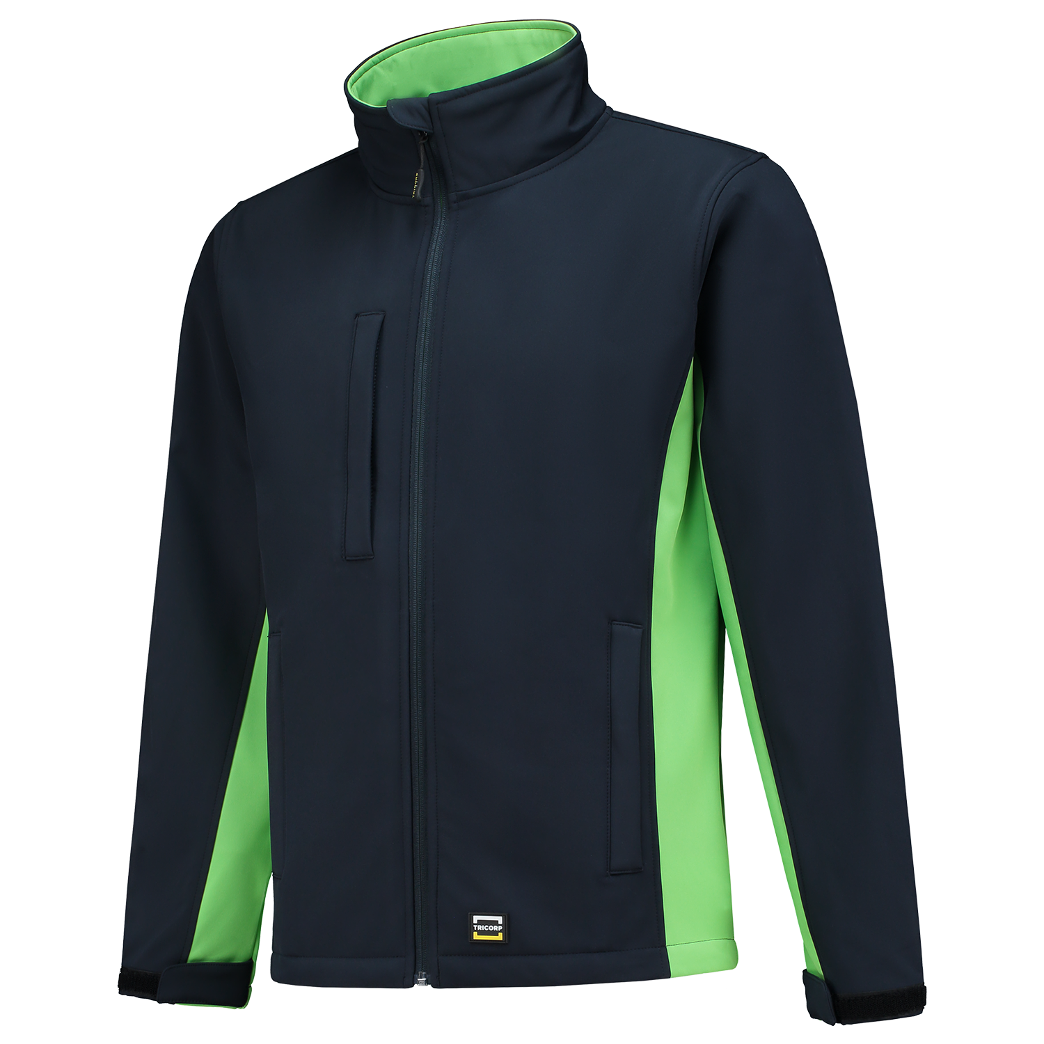 Tricorp Workwear Jassen 402002-TJ2000 marineblauw-limoen(navylime)