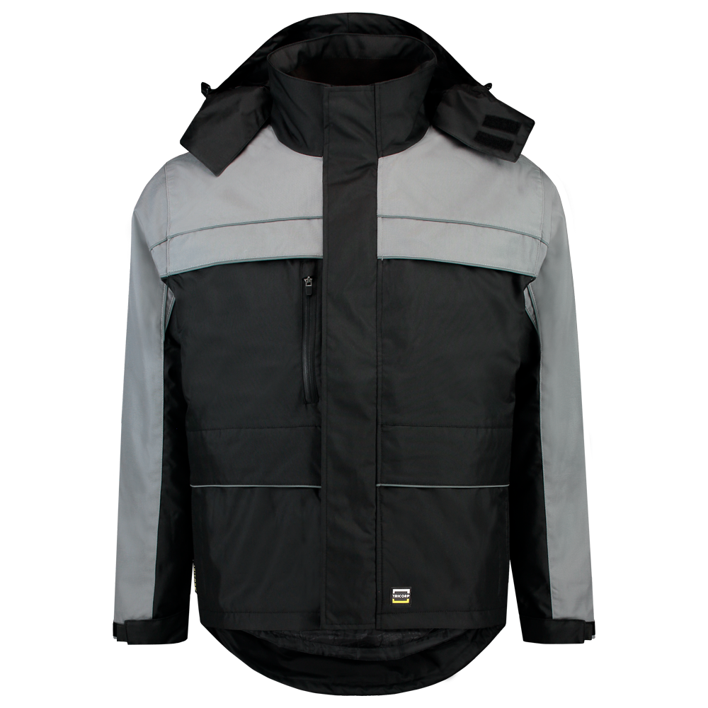 Tricorp Workwear Jassen 402003-TJO2000 zwart-grijs(blackgrey)