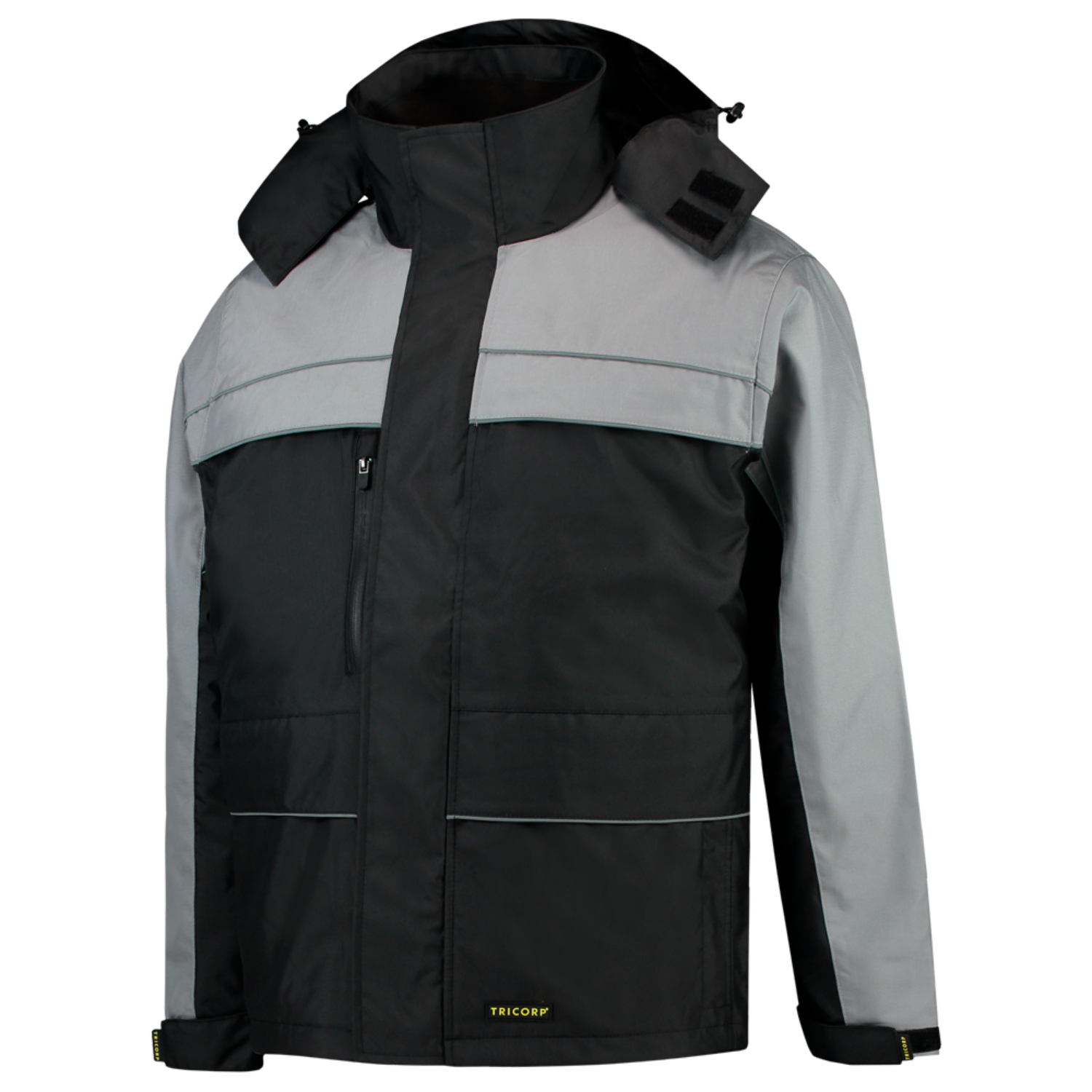 Tricorp Workwear Jassen 402003-TJO2000 zwart-grijs(blackgrey)
