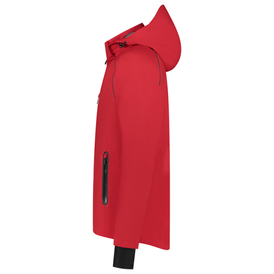 Tricorp Workwear Jassen 402018 tech shell waterdicht winddicht unisez rood(red)