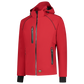 Tricorp Workwear Jassen 402018 tech shell waterdicht winddicht unisez rood(red)