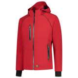 Tricorp Workwear Jassen 402018 tech shell waterdicht winddicht unisez rood(red)