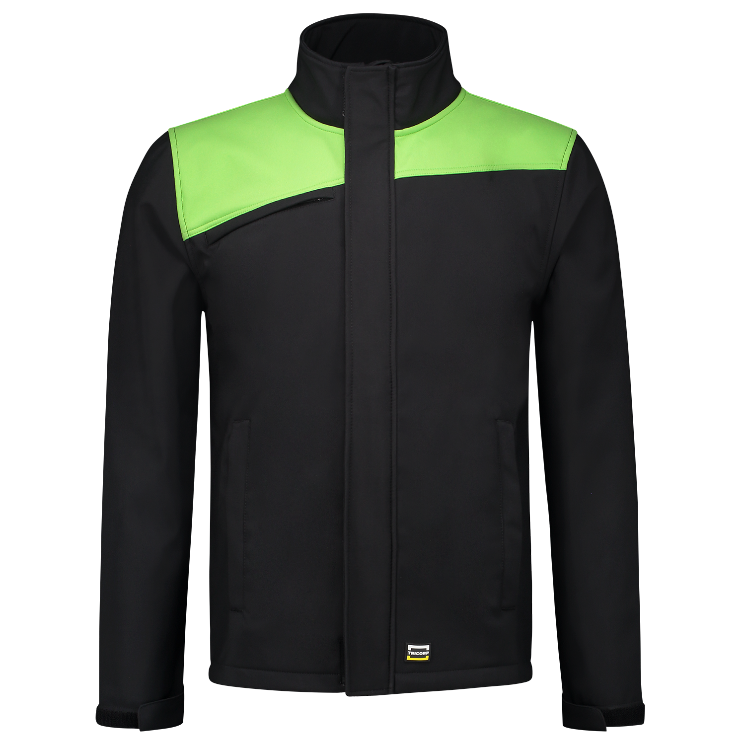 Tricorp Workwear Jassen 402021 zwart-limoen(blacklime)
