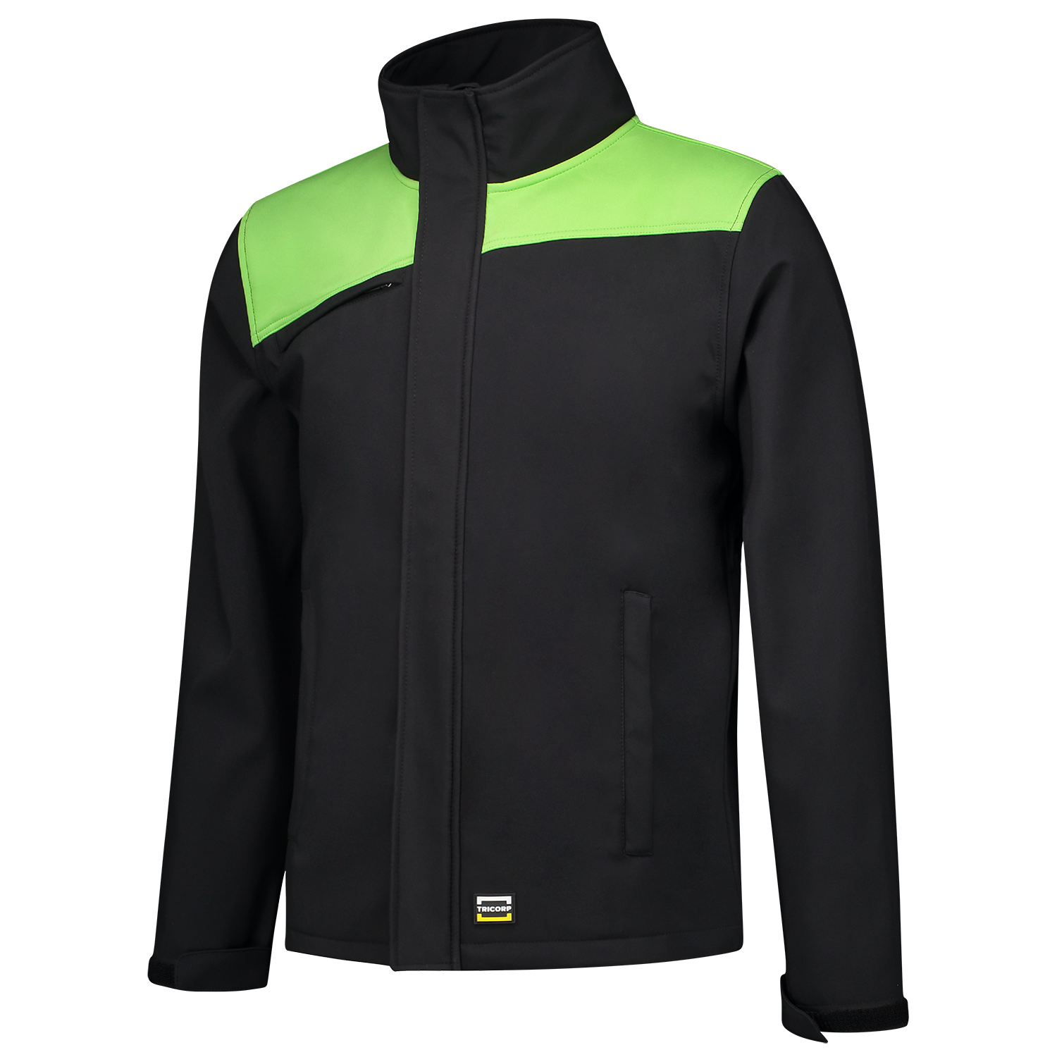 Tricorp Workwear Jassen 402021 zwart-limoen(blacklime)