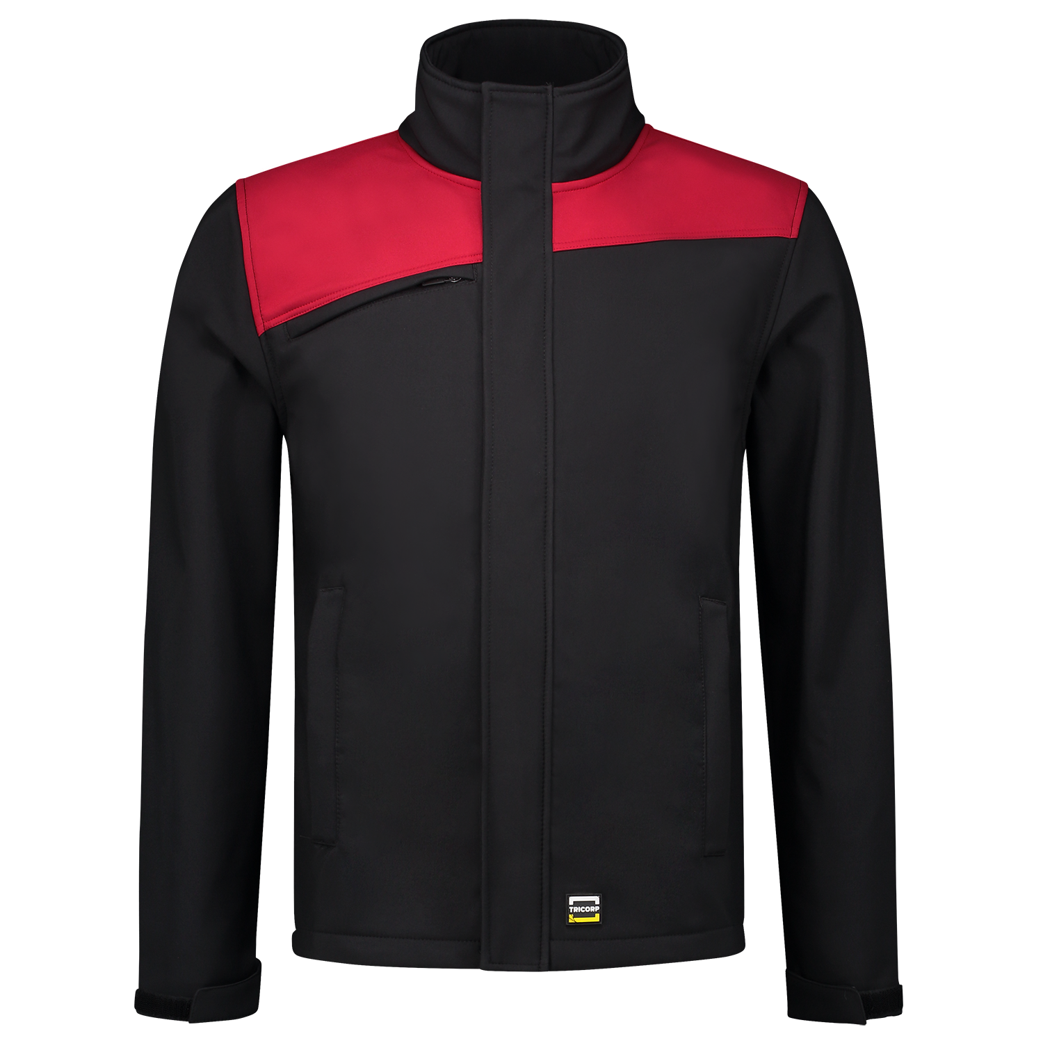 Tricorp Workwear Jassen 402021 zwart-rood(blackred)