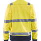 Blaklader Jassen 40231804 HiVis fluo geel-marineblauw(3389)