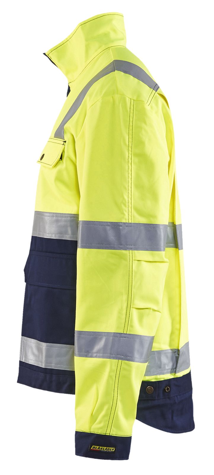 Blaklader Jassen 40231804 HiVis fluo geel-marineblauw(3389)