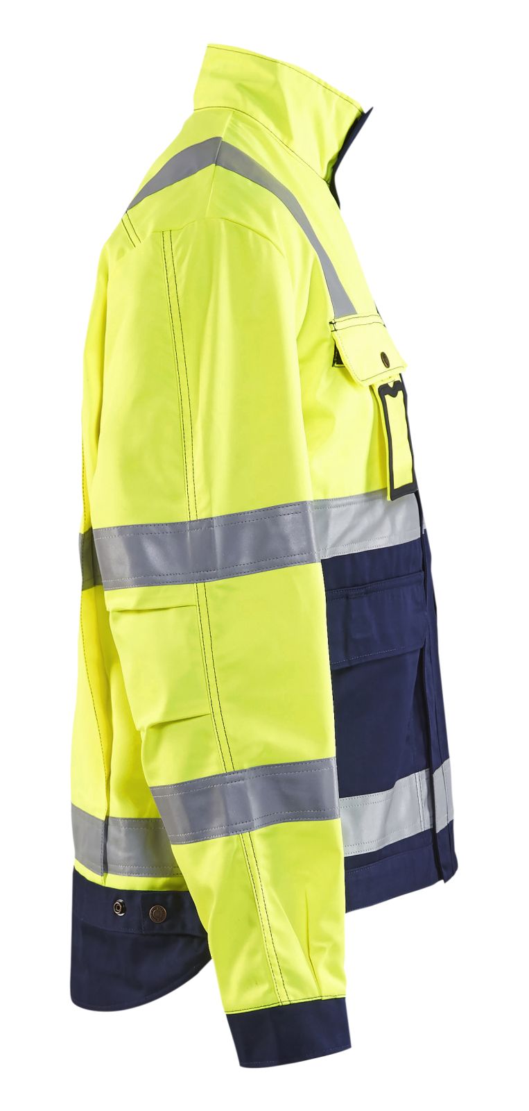 Blaklader Jassen 40231804 HiVis fluo geel-marineblauw(3389)