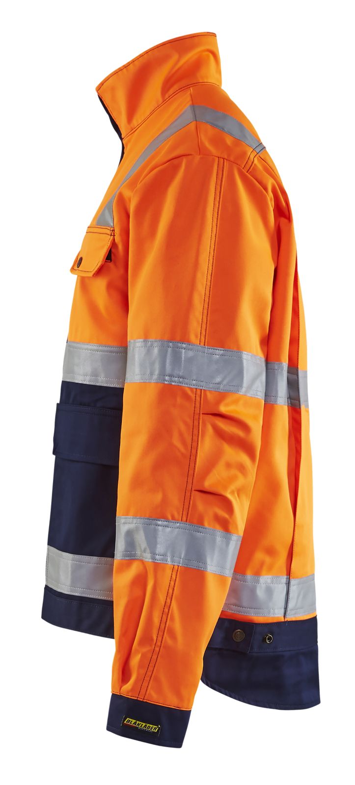 Blaklader Jassen 40231804 HiVis fluo oranje-marineblauw(5389)
