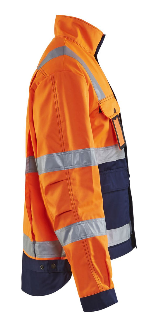 Blaklader Jassen 40231804 HiVis fluo oranje-marineblauw(5389)