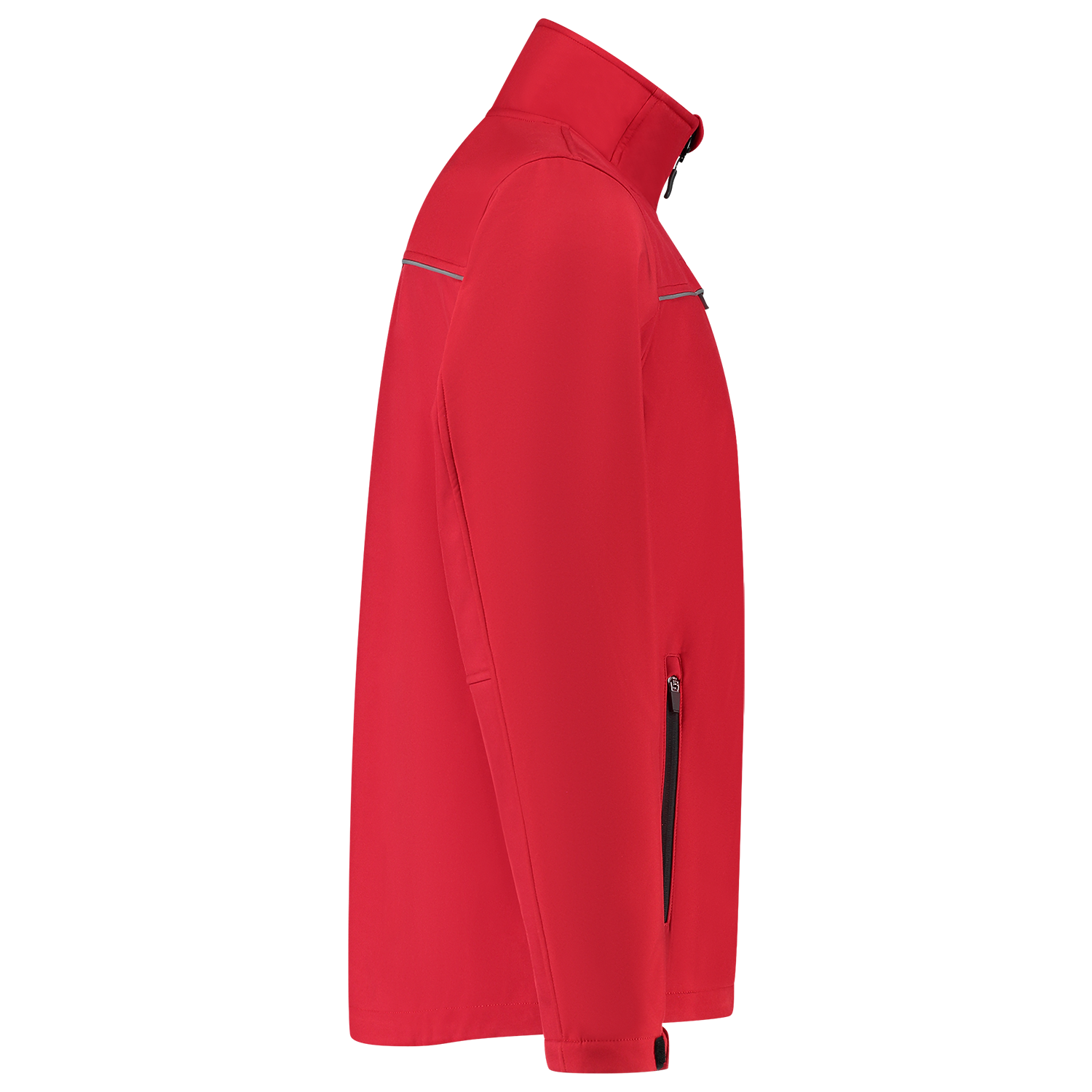 Tricorp Rewear Luxe Jassen 402701 softshell winddicht unisex rood(red)
