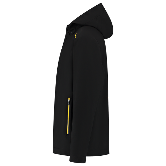 Tricorp Workwear Accent Jassen 402703 Winter Tech Shell zwart-geel(blackyellow)