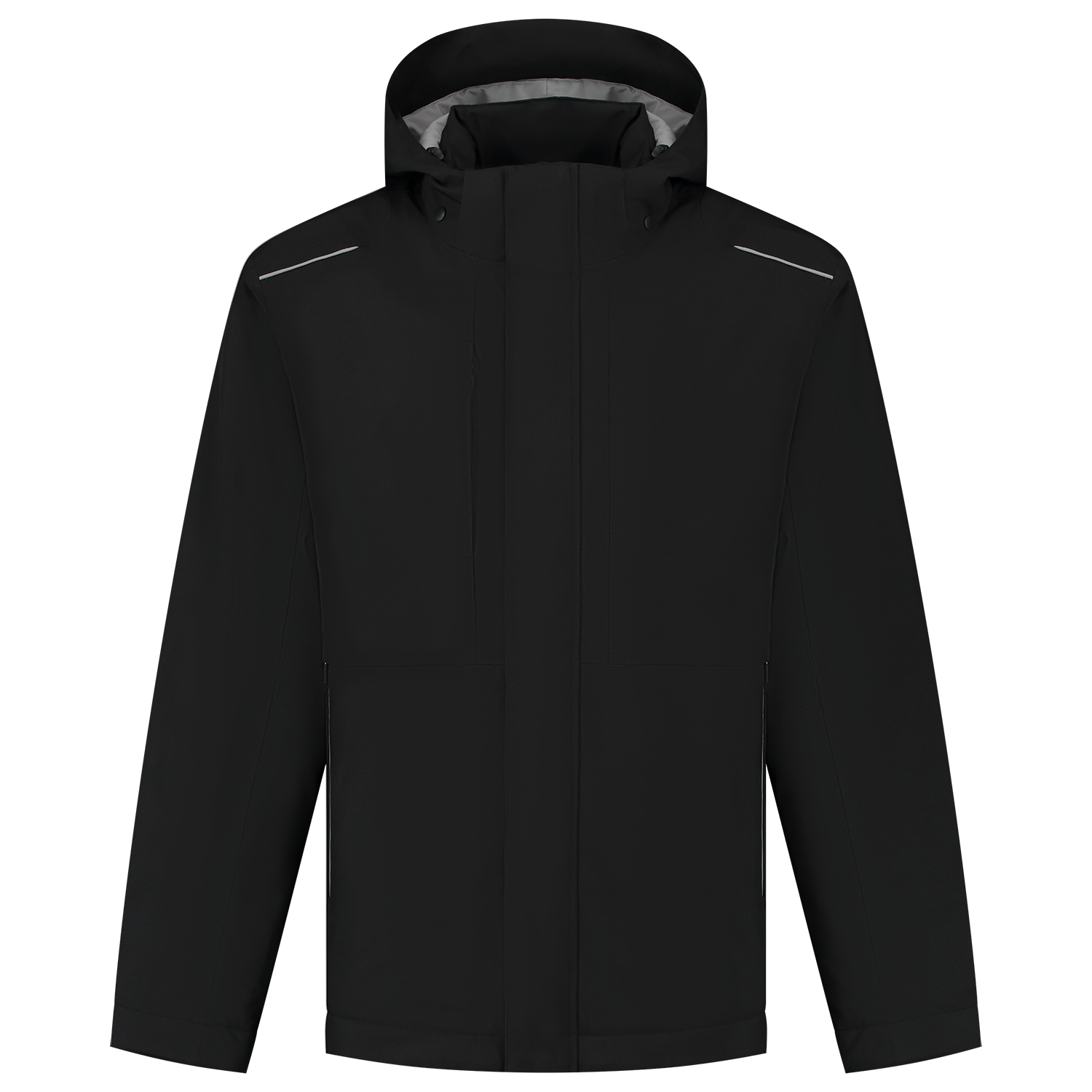 Tricorp Accent Jassen 402703 winter tech shell waterdicht winddicht unisez zwart-grijs(blackgrey)