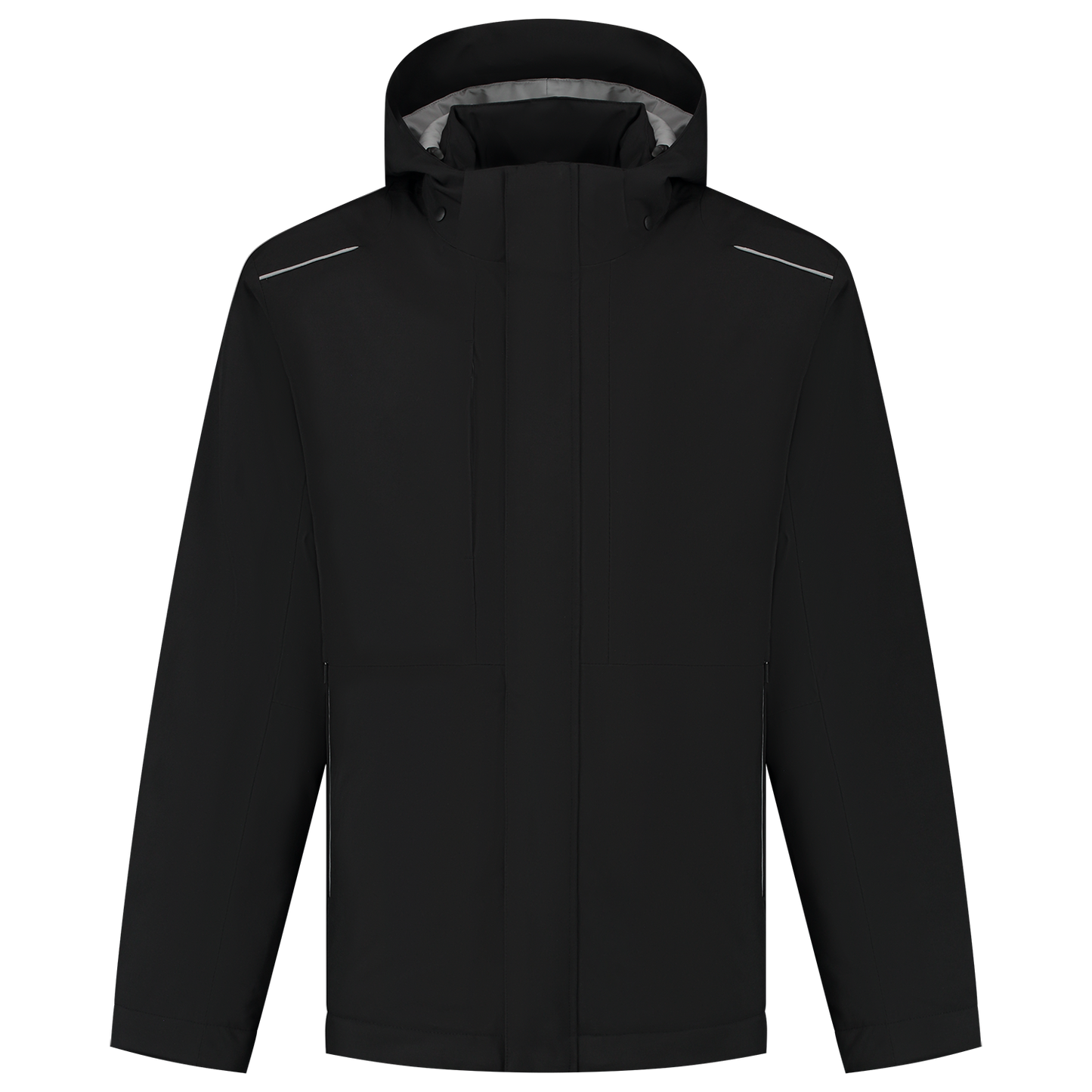 Tricorp Workwear Accent Jassen 402703 winter tech shell waterdicht winddicht unisez zwart-grijs(blackgrey)