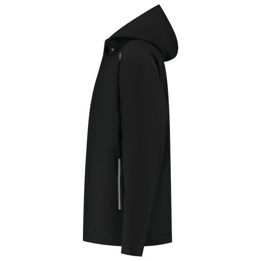 Tricorp Accent Jassen 402703 winter tech shell waterdicht winddicht unisez zwart-grijs(blackgrey)