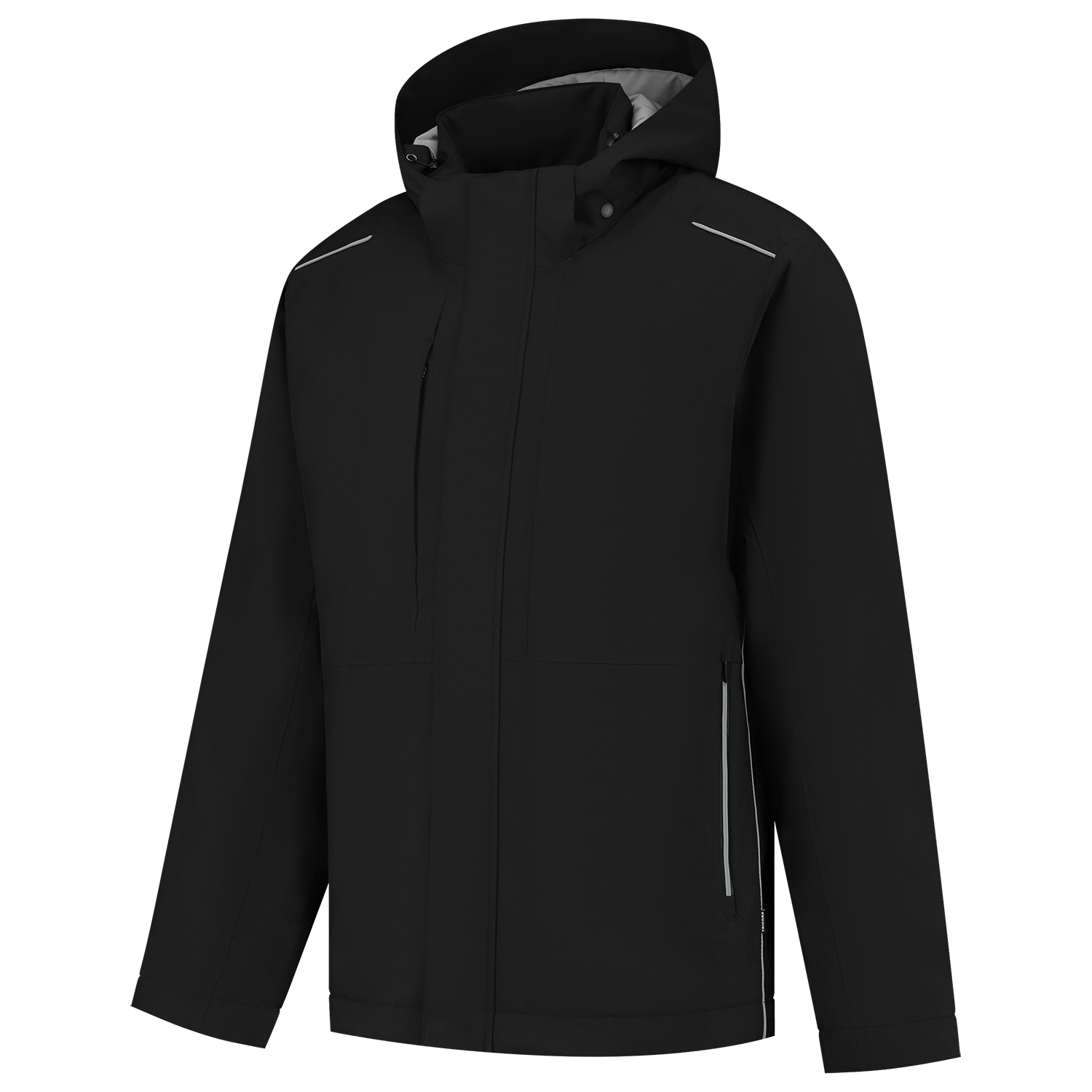 Tricorp Workwear Accent Jassen 402703 winter tech shell waterdicht winddicht unisez zwart-grijs(blackgrey)