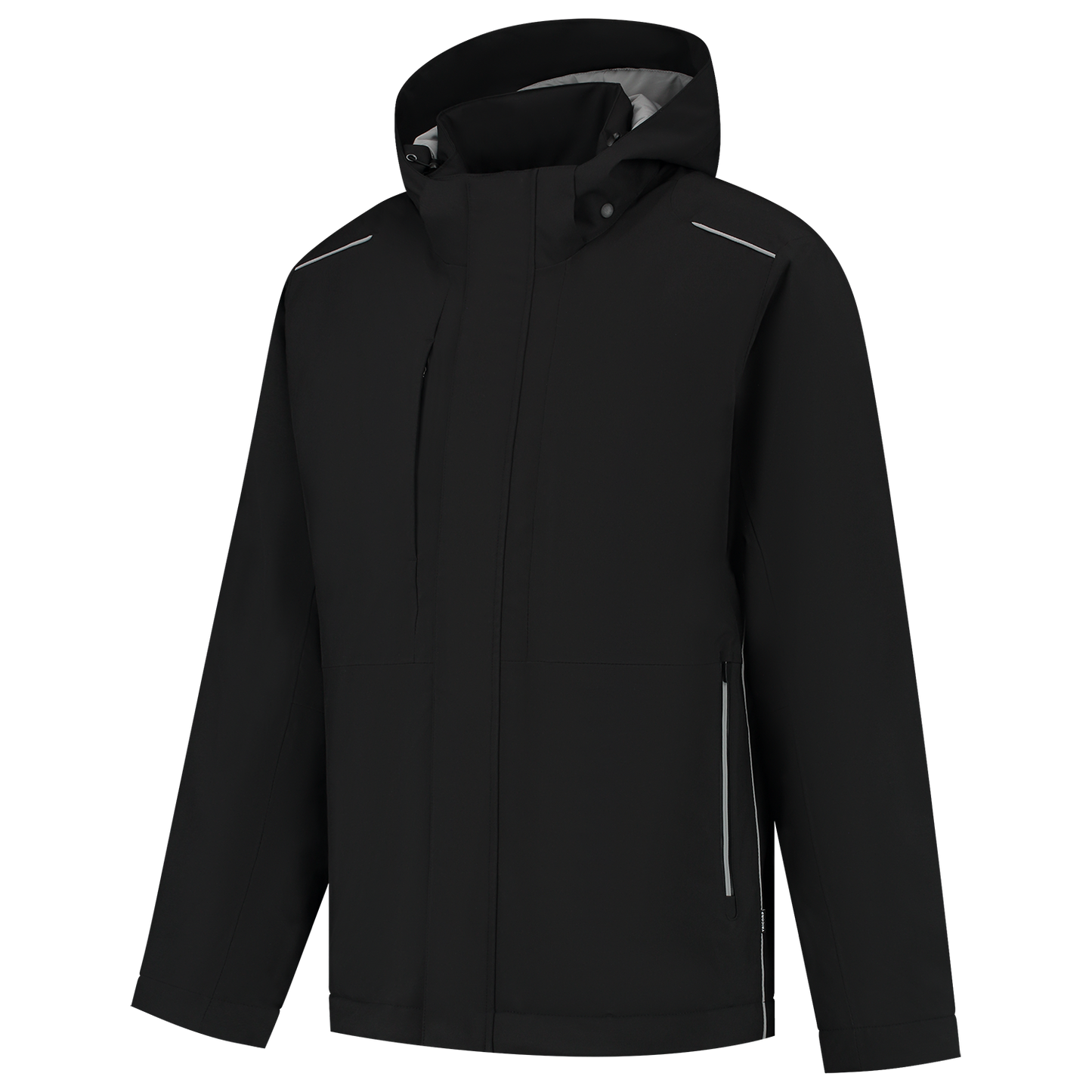 Tricorp Accent Jassen 402703 winter tech shell waterdicht winddicht unisez zwart-grijs(blackgrey)