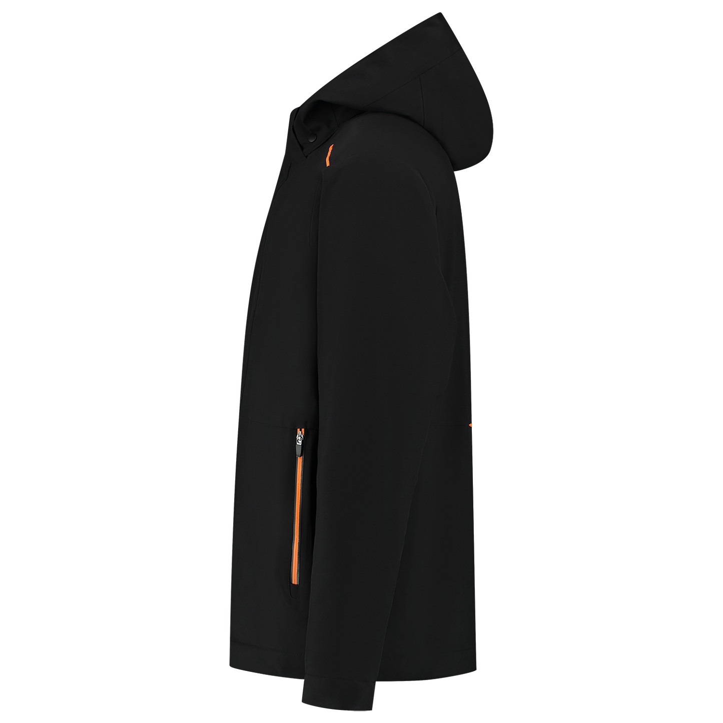 Tricorp Workwear Accent Jassen 402703 winter tech shell waterdicht winddicht unisez zwart-oranje(blackorange)