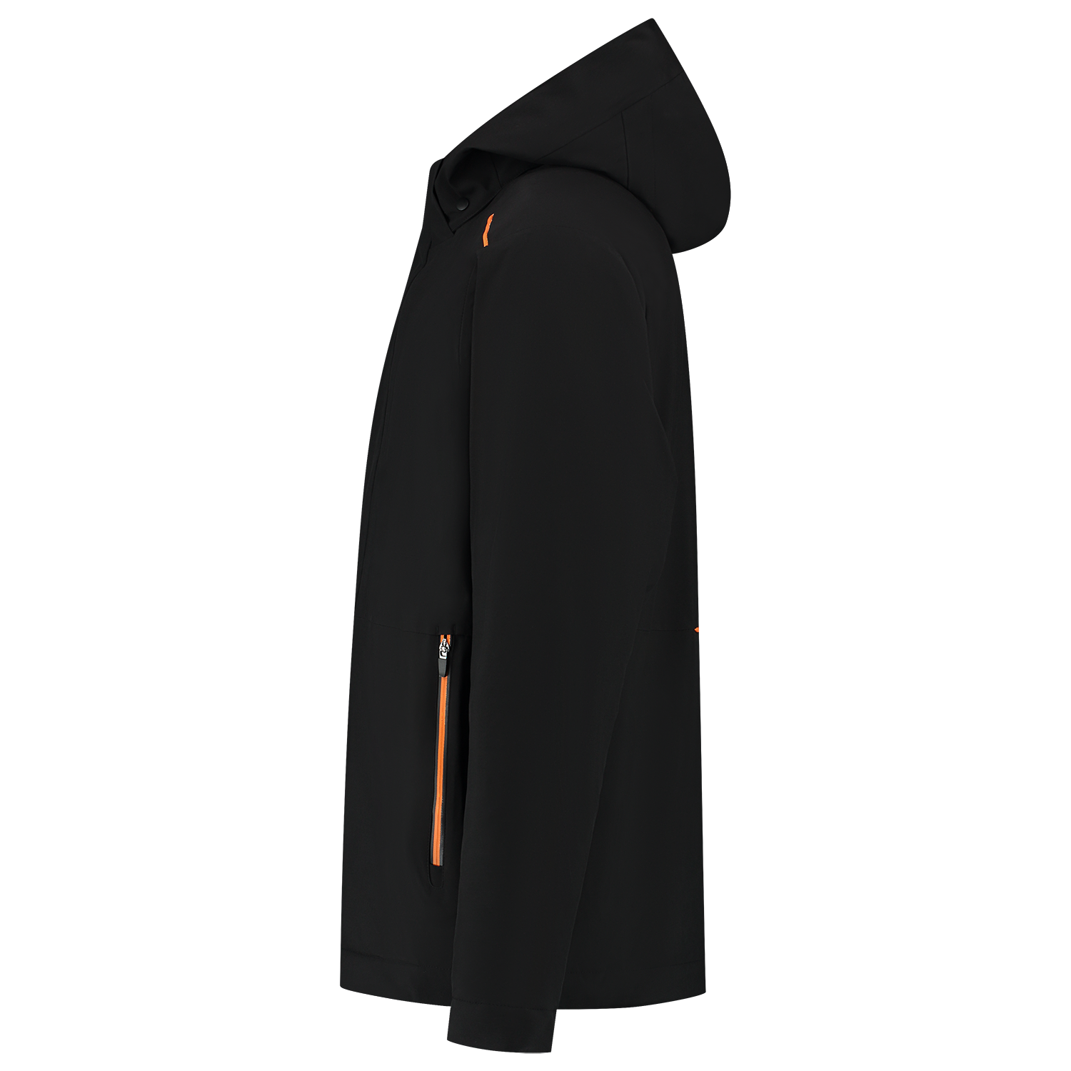 Tricorp Workwear Accent Jassen 402703 winter tech shell waterdicht winddicht unisez zwart-oranje(blackorange)