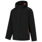 Tricorp Accent Jassen 402703 winter tech shell waterdicht winddicht unisez zwart-oranje(blackorange)