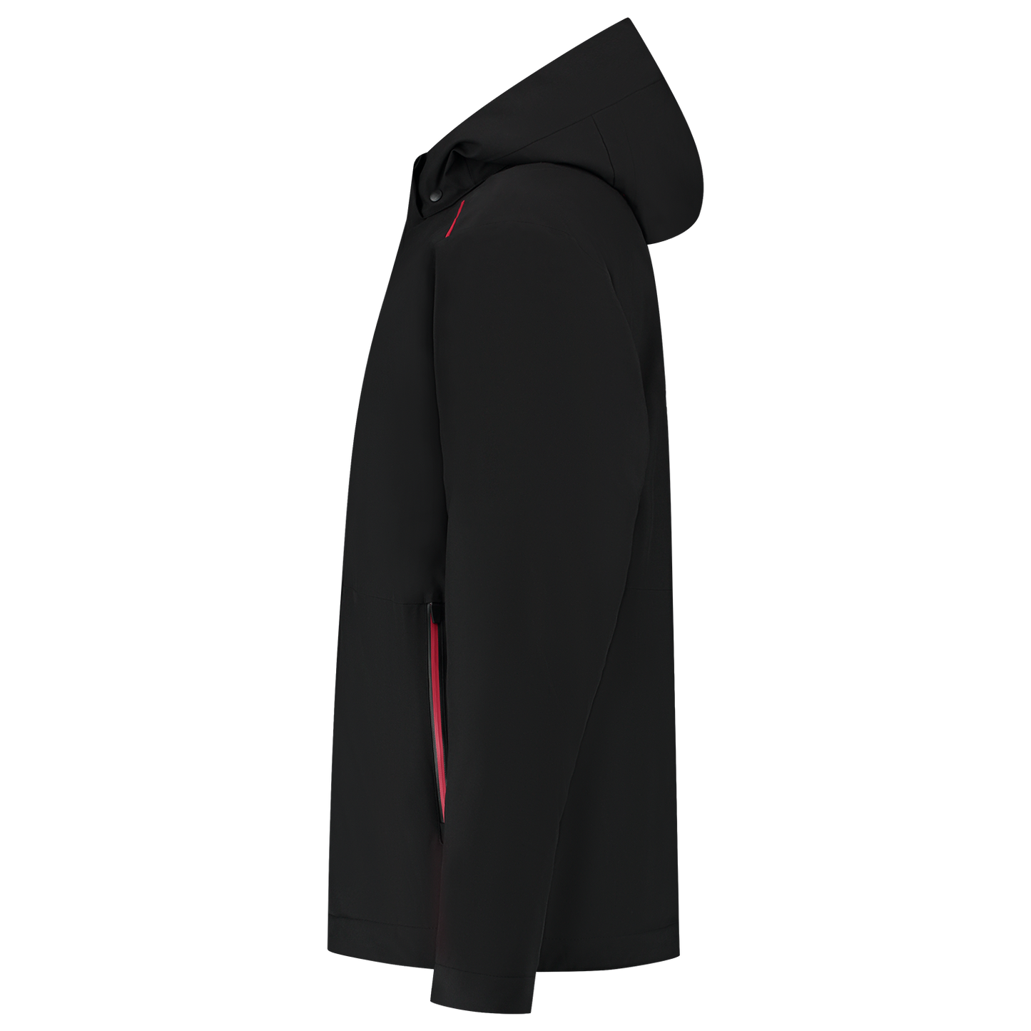 Tricorp Accent Jassen 402703 winter tech shell waterdicht winddicht unisez zwart-rood(blackred)