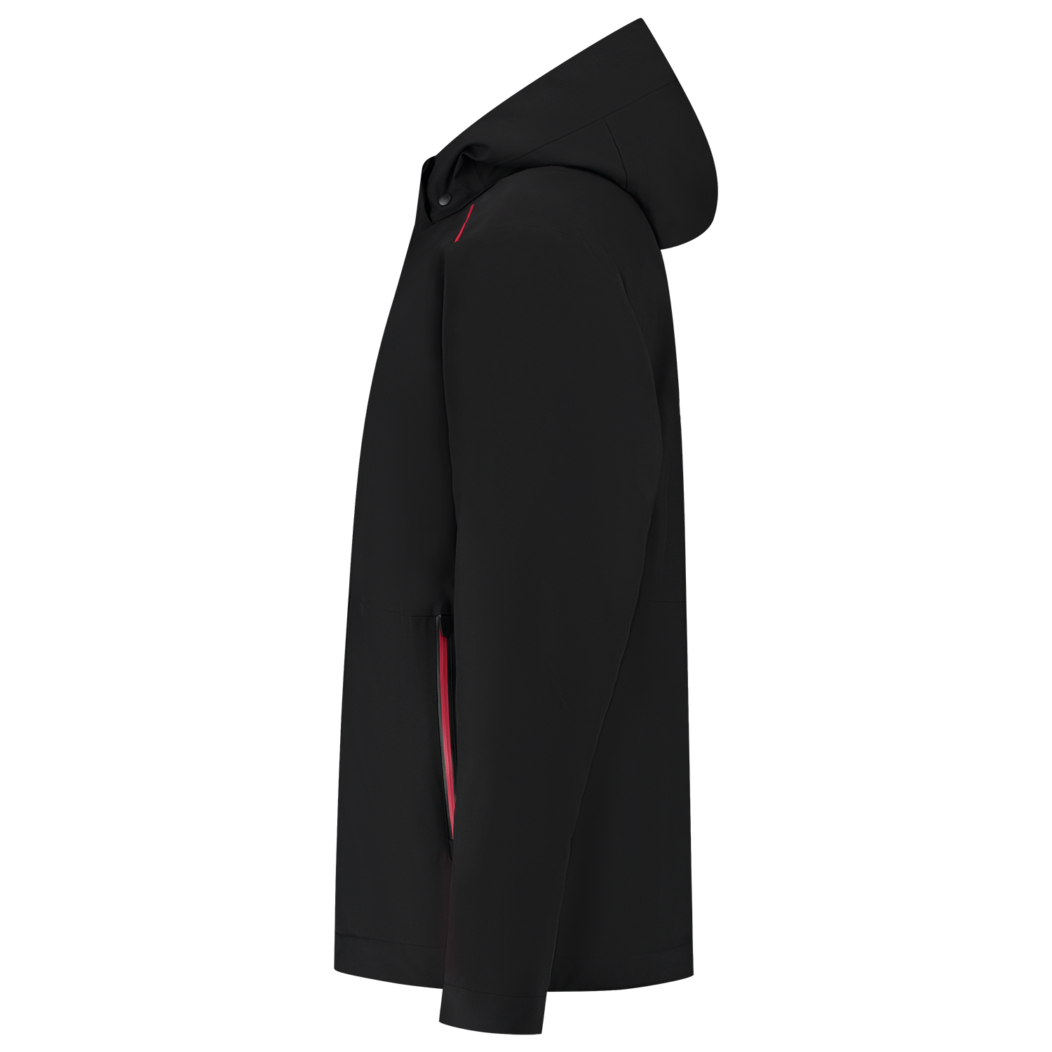 Tricorp Accent Jassen 402703 winter tech shell waterdicht winddicht unisez zwart-rood(blackred)