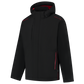 Tricorp Accent Jassen 402703 winter tech shell waterdicht winddicht unisez zwart-rood(blackred)