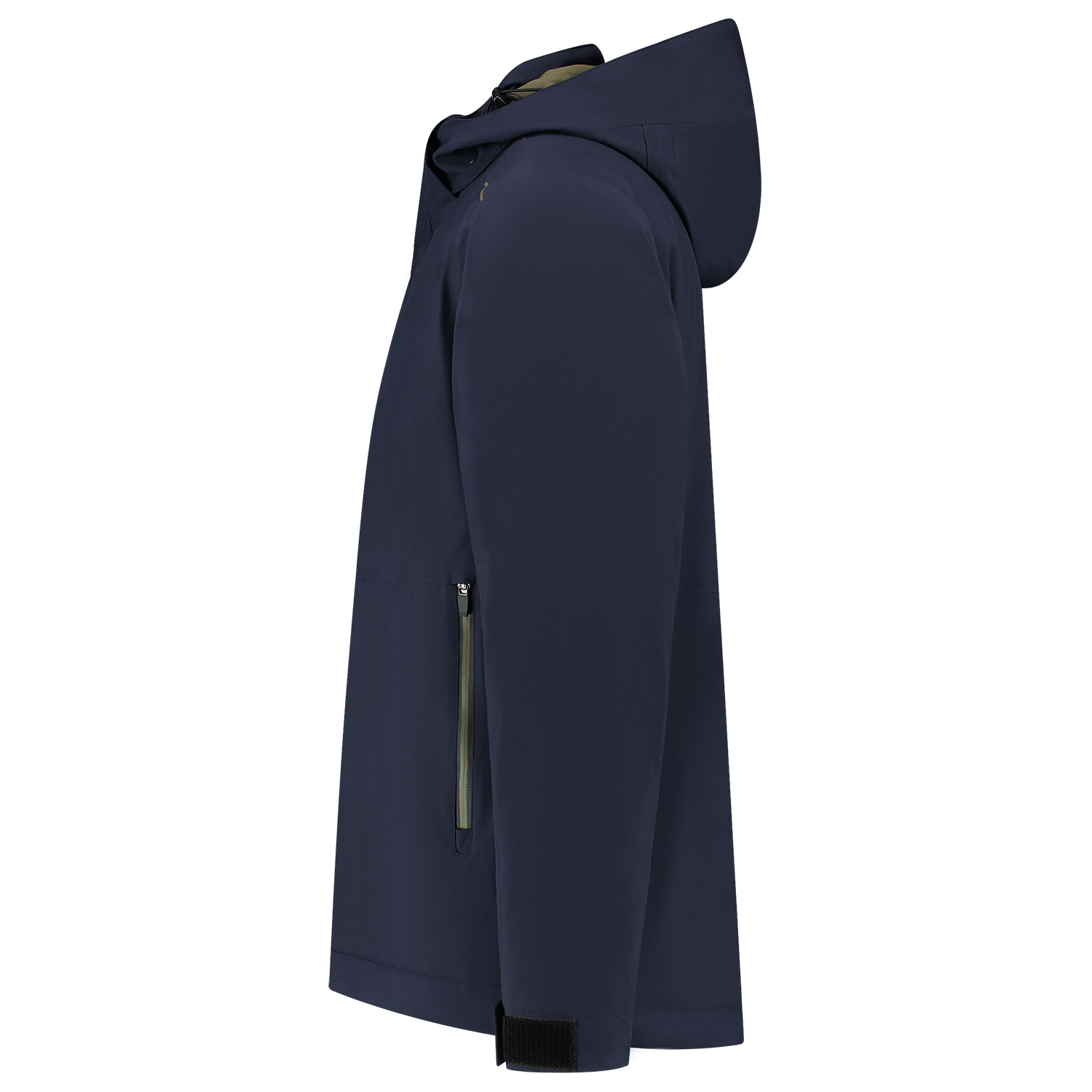 Tricorp Accent Jassen 402703 winter tech shell waterdicht winddicht unisez inktblauw-legergroen(inkarmy)