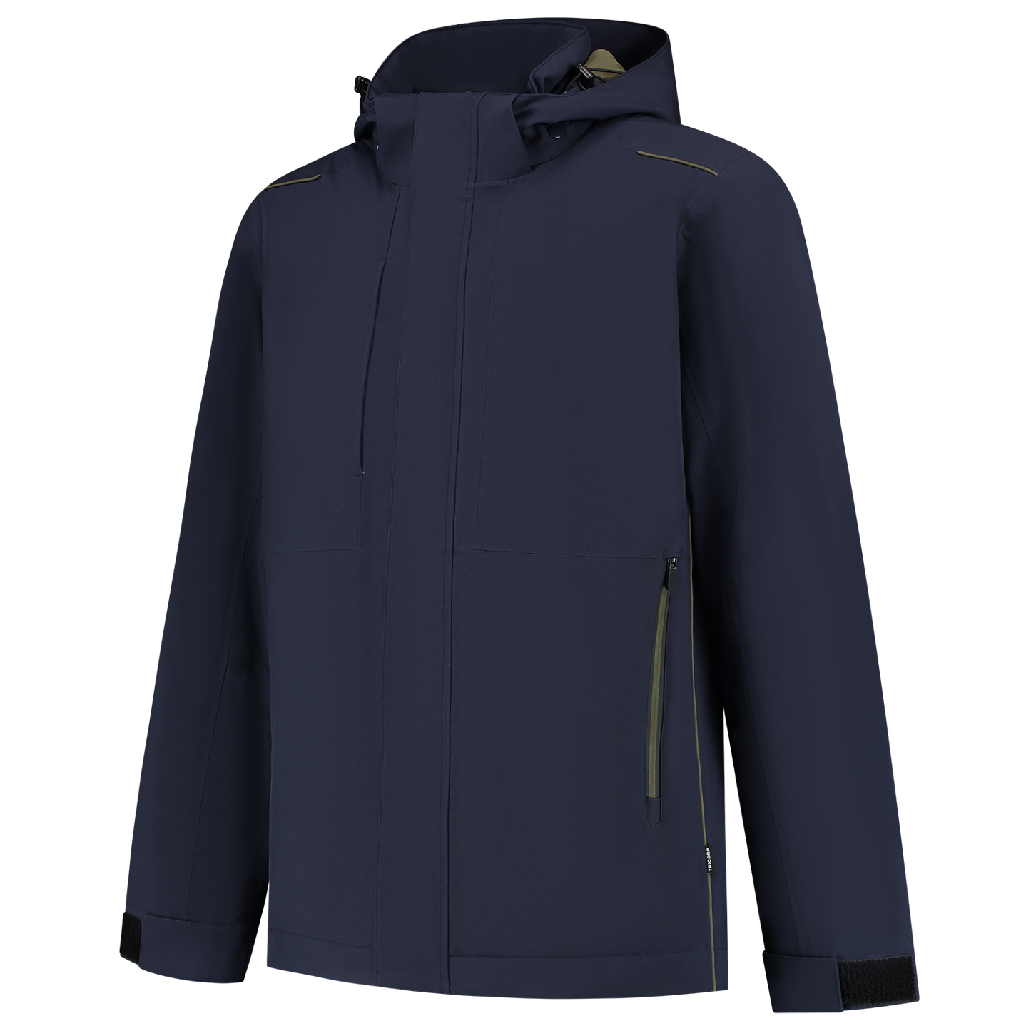 Tricorp Workwear Accent Jassen 402703 winter tech shell waterdicht winddicht unisez inktblauw-legergroen(inkarmy)