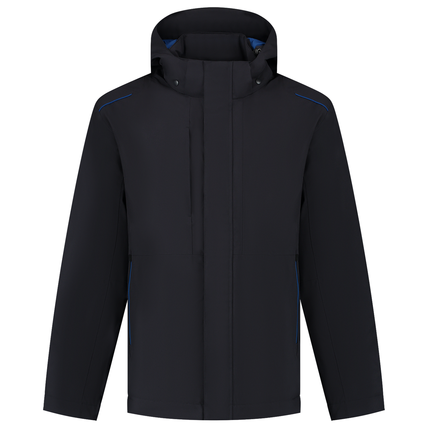 Tricorp Workwear Accent Jassen 402703 winter tech shell waterdicht winddicht unisez marineblauw-koningsblauw(navyroyalblue)