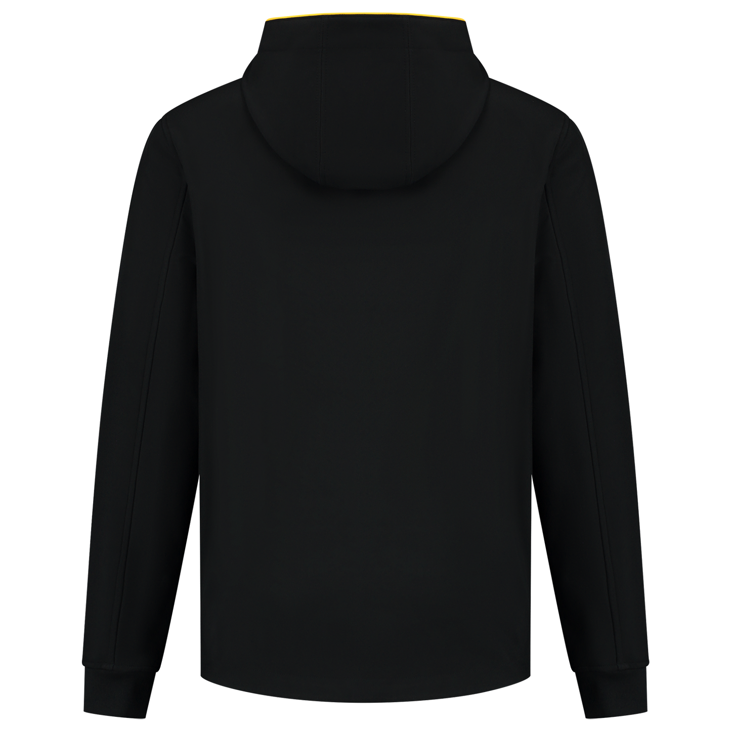 Tricorp Workwear Accent Jassen 402705 Softshell Capuchon zwart-geel(blackyellow)