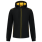 Tricorp Workwear Accent Jassen 402705 Softshell Capuchon zwart-geel(blackyellow)