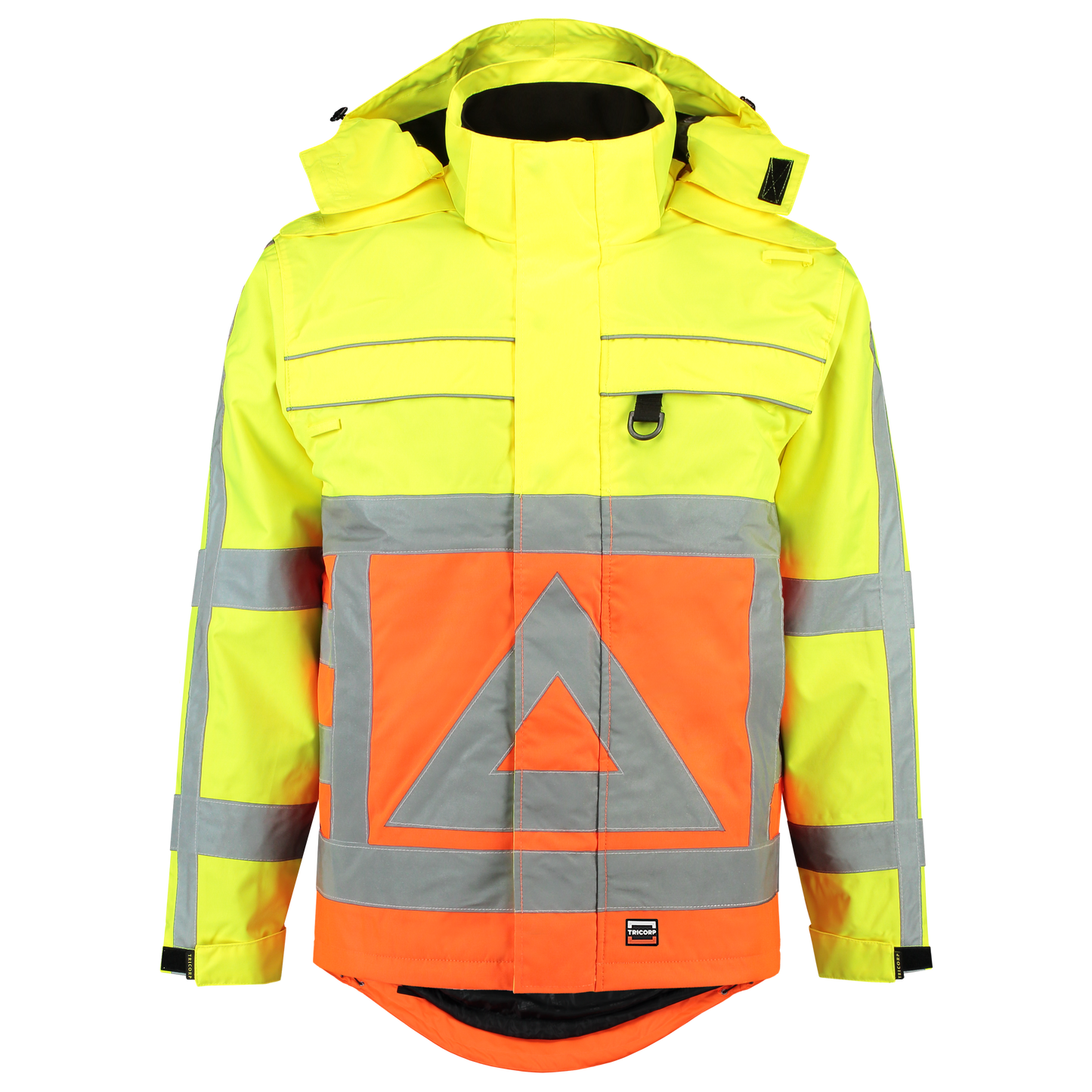 Tricorp Safety Jassen 403001-Parka-VR HiVis fluo oranje-fluo geel(orangeyellow)