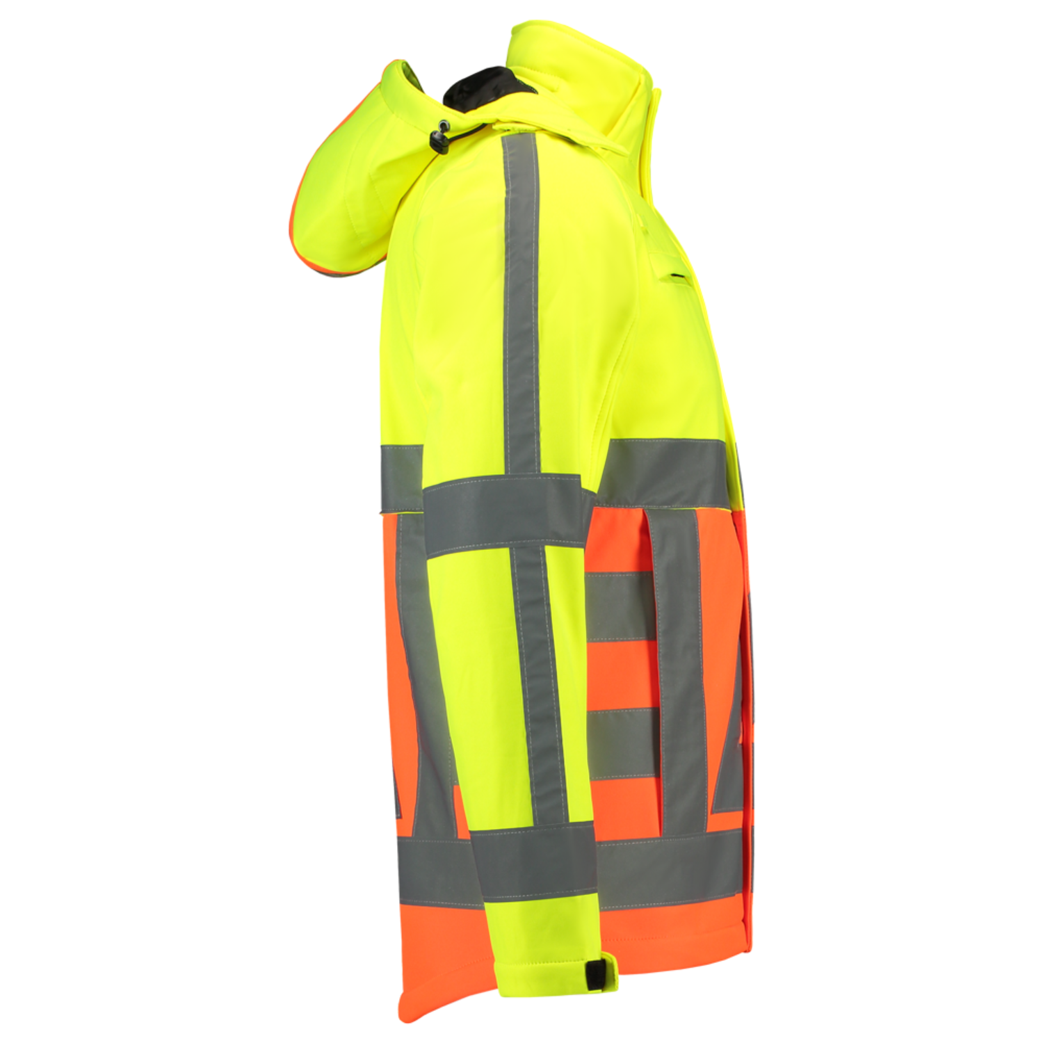 Tricorp Safety Jassen 403002-Softshell-VR fluo oranje-fluo geel(orangeyellow)