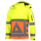 Tricorp Safety Jassen 403002-Softshell-VR fluo oranje-fluo geel(orangeyellow)