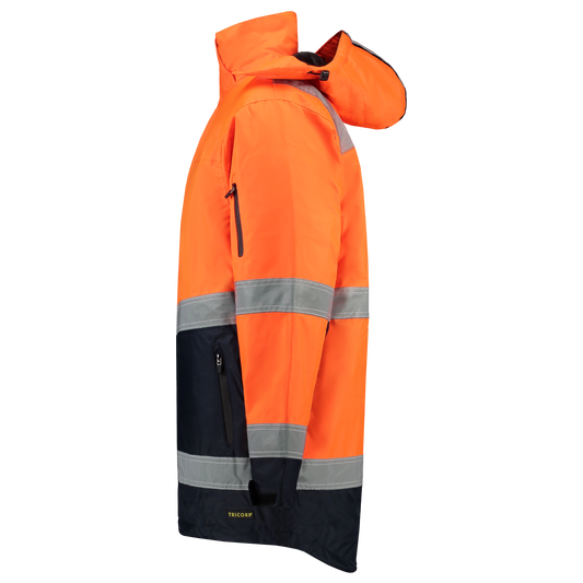 Tricorp Safety Jassen 403004-TPE3001 HiVis fluo oranje-marineblauw(fluororangenavy)